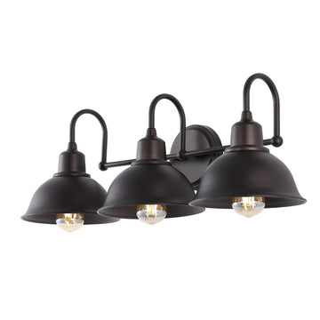 Frisco Farmhouse Industrial Iron LED Vanity